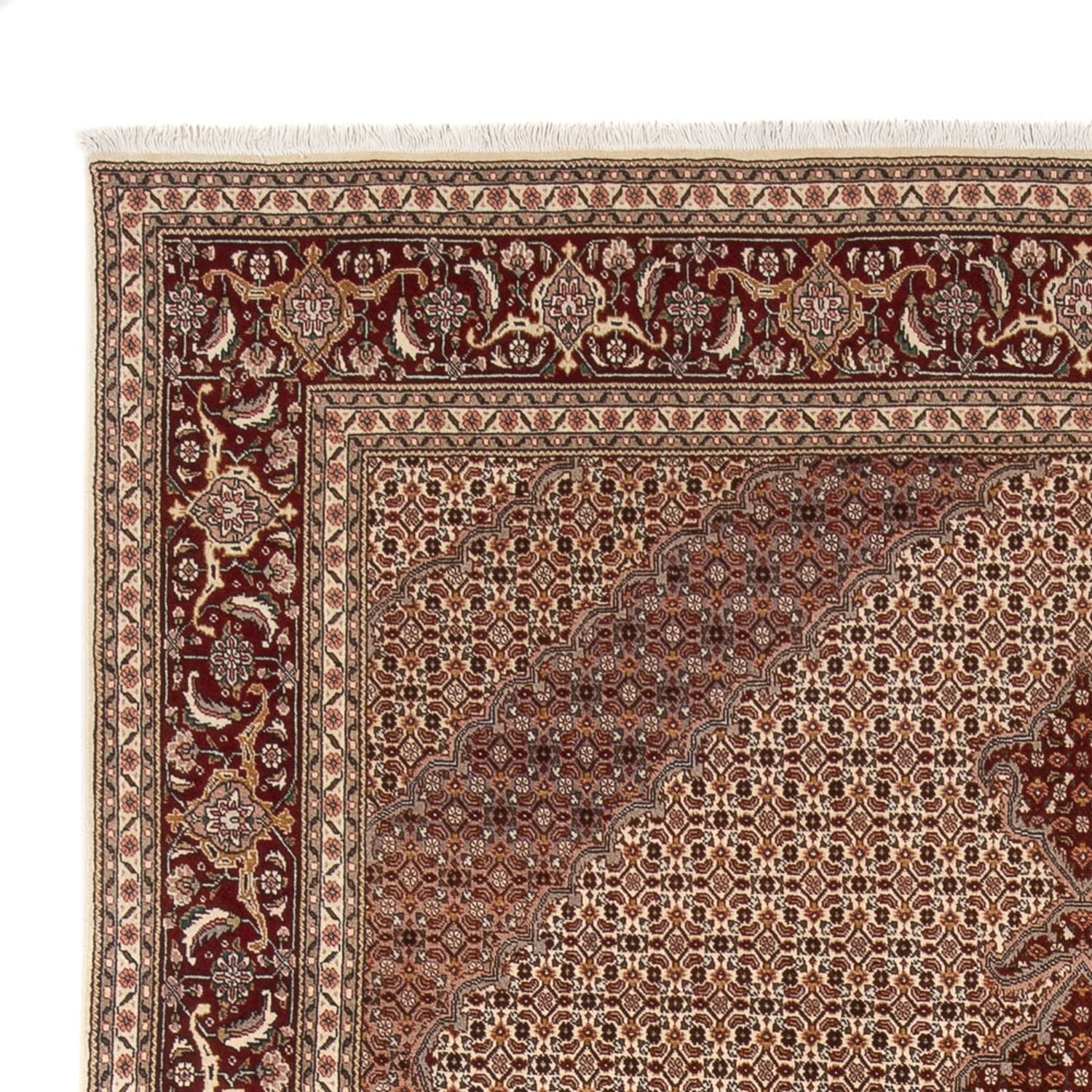Alfombra Persa - Tabriz - Real - 344 x 246 cm - marrón claro