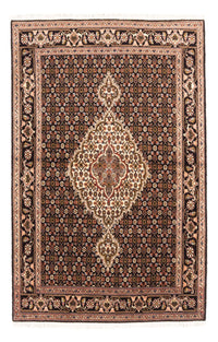 Alfombra Persa - Tabriz - Real - 150 x 102 cm - azul oscuro