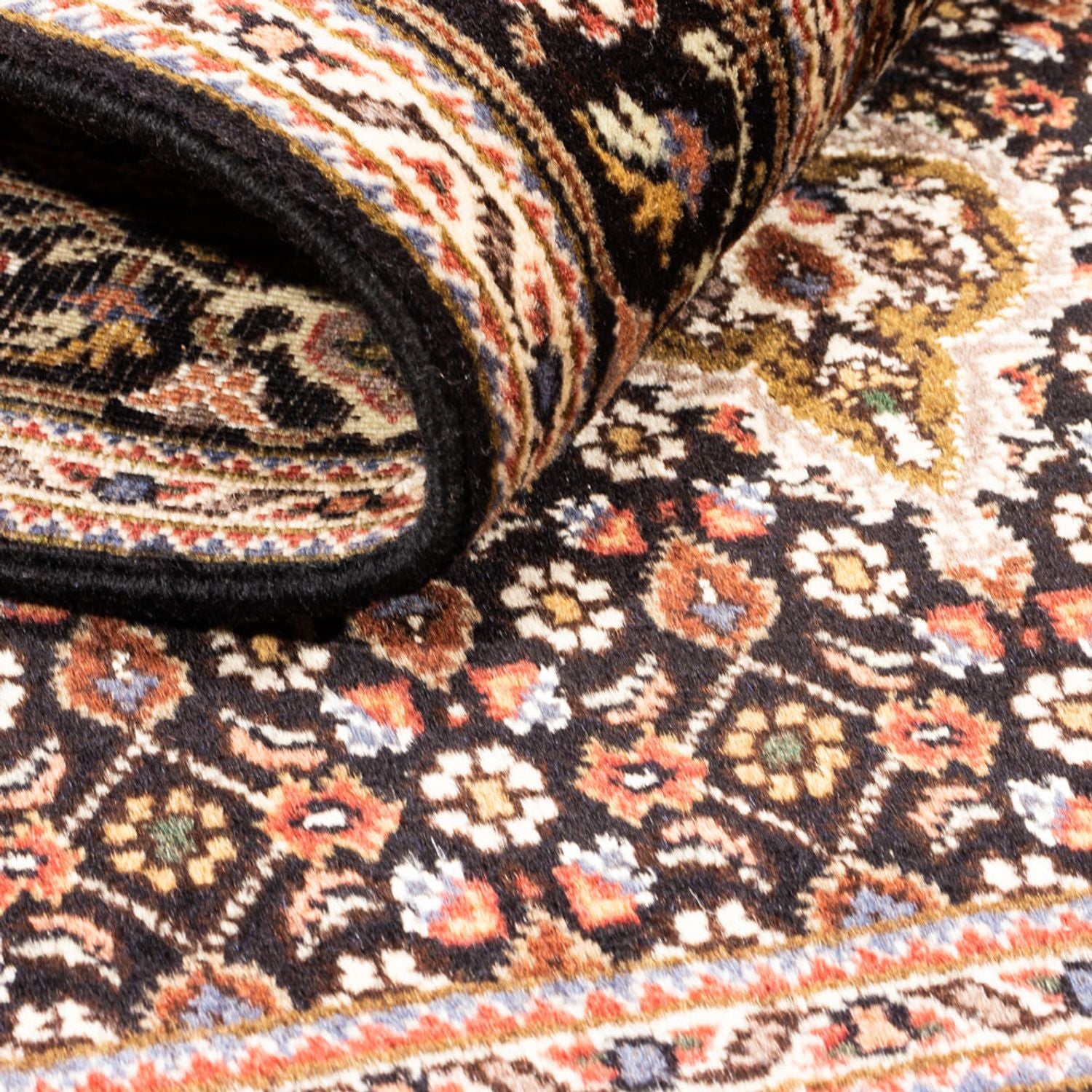 Alfombra Persa - Tabriz - Real - 150 x 102 cm - azul oscuro