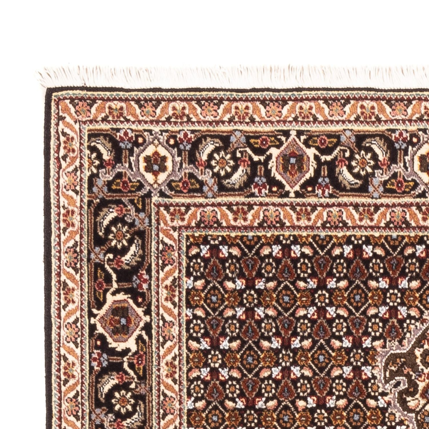 Alfombra Persa - Tabriz - Real - 150 x 102 cm - azul oscuro