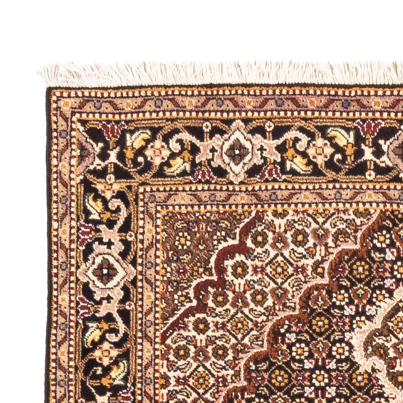 Alfombra Persa - Tabriz - Real - 144 x 101 cm - azul oscuro