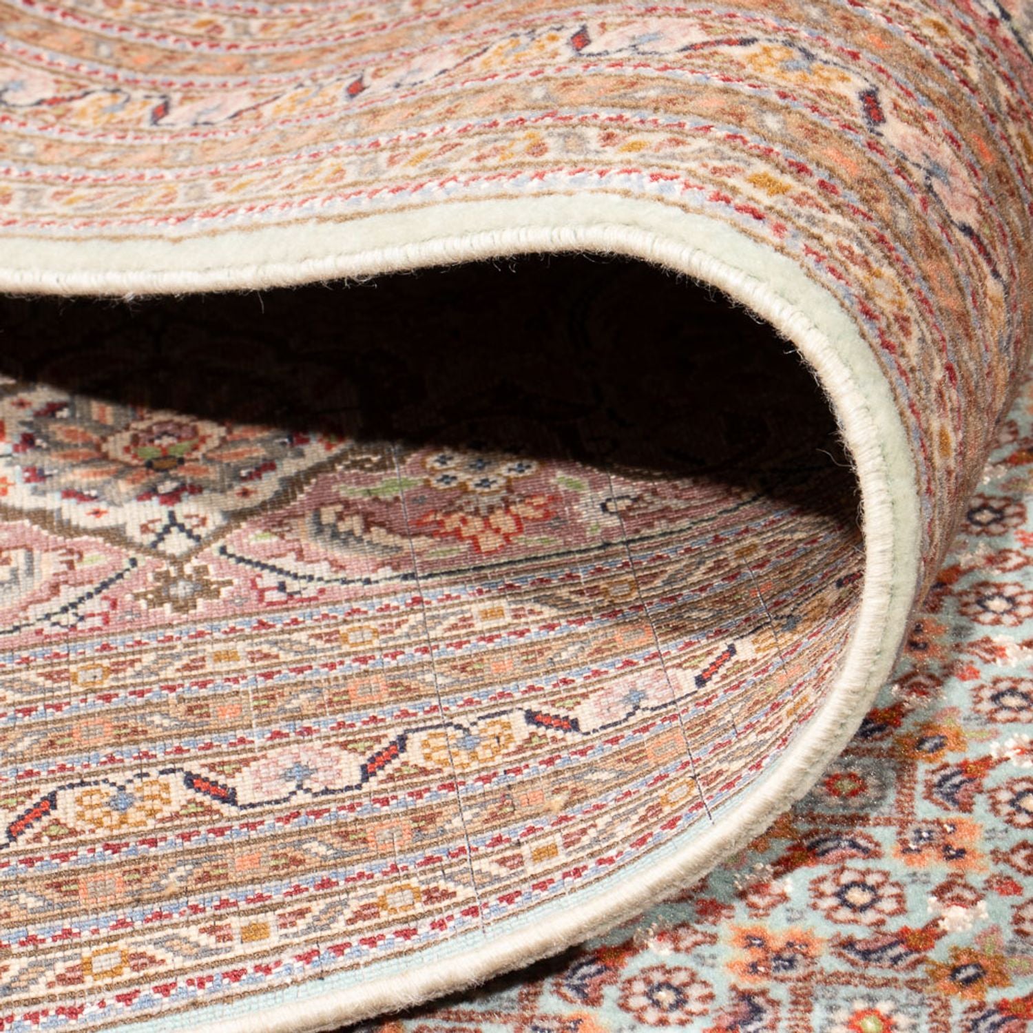 Alfombra Persa - Tabriz - Real - 304 x 248 cm - marrón claro