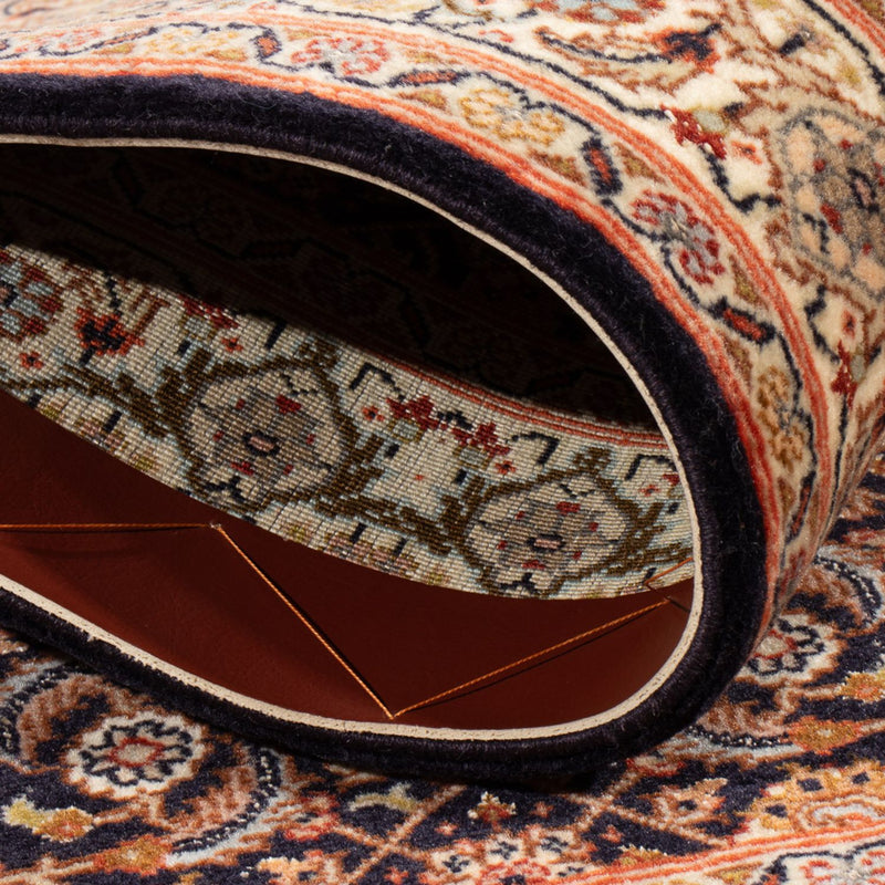 Alfombra Persa - Tabriz - Real - 117 x 83 cm - azul oscuro