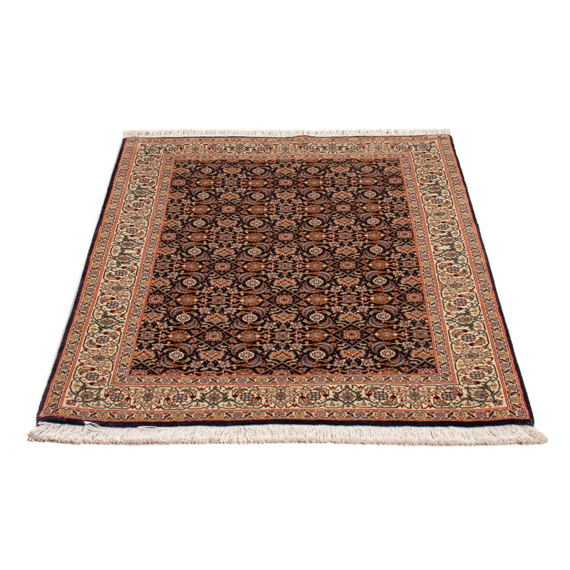 Alfombra Persa - Tabriz - Real - 117 x 83 cm - azul oscuro