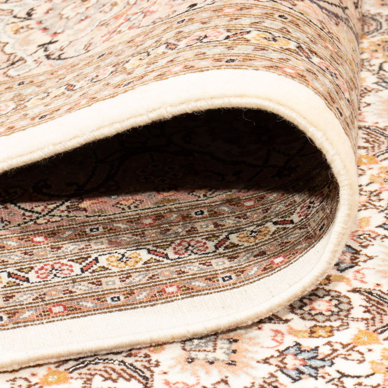 Alfombra Persa - Tabriz - Real - 290 x 253 cm - beige oscuro
