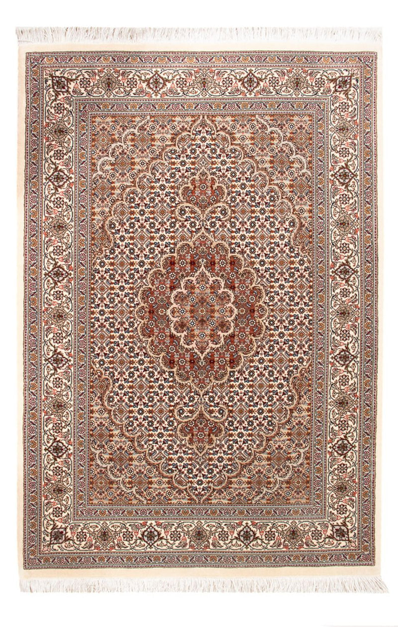 Alfombra Persa - Tabriz - Real - 124 x 81 cm - beige