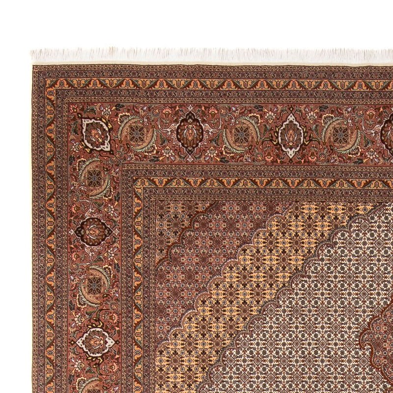 Alfombra persa - Tabriz - 355 x 250 cm - marrón claro