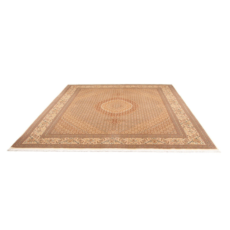 Alfombra persa - Tabriz - 290 x 250 cm - marrón claro