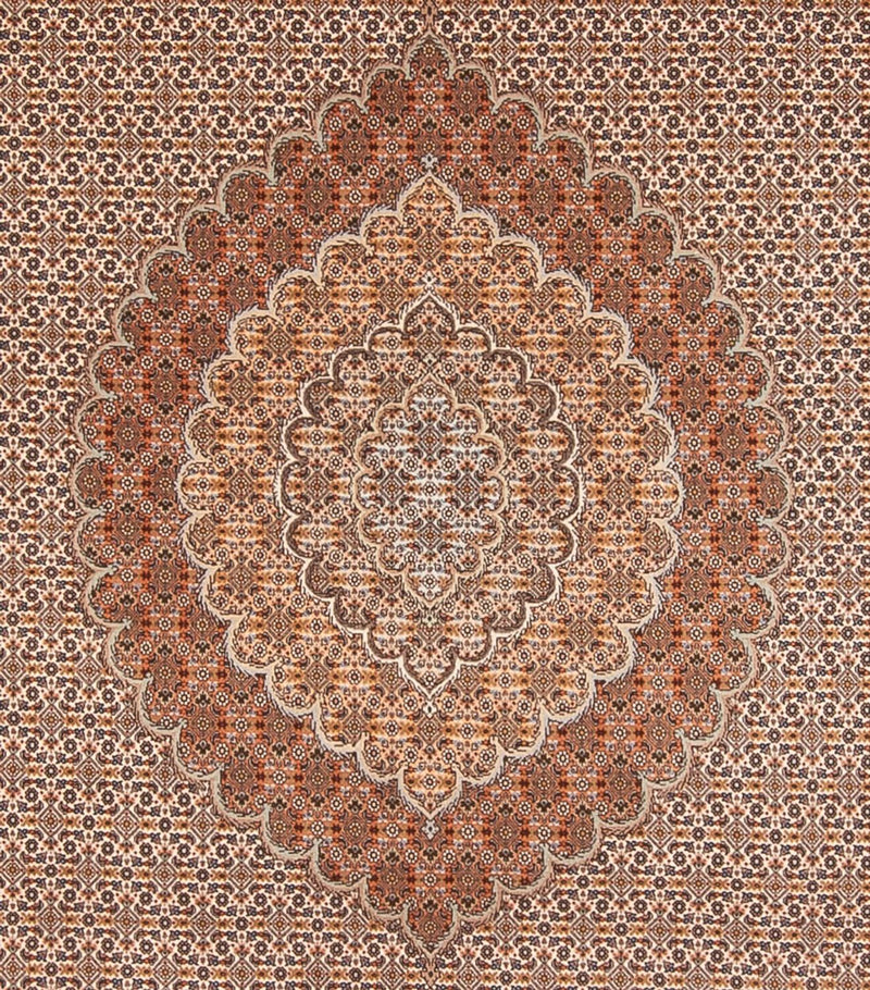 Alfombra persa - Tabriz - 349 x 254 cm - marrón claro