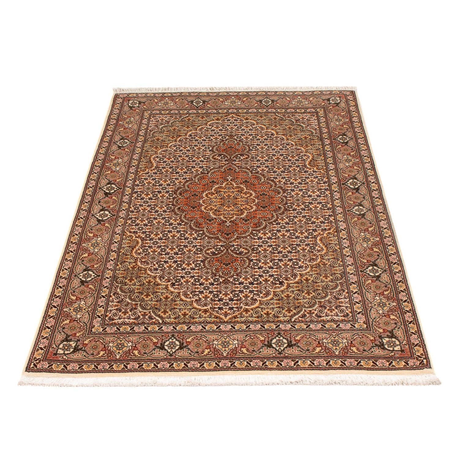 Alfombra Persa - Tabriz - Real - 132 x 80 cm - crema