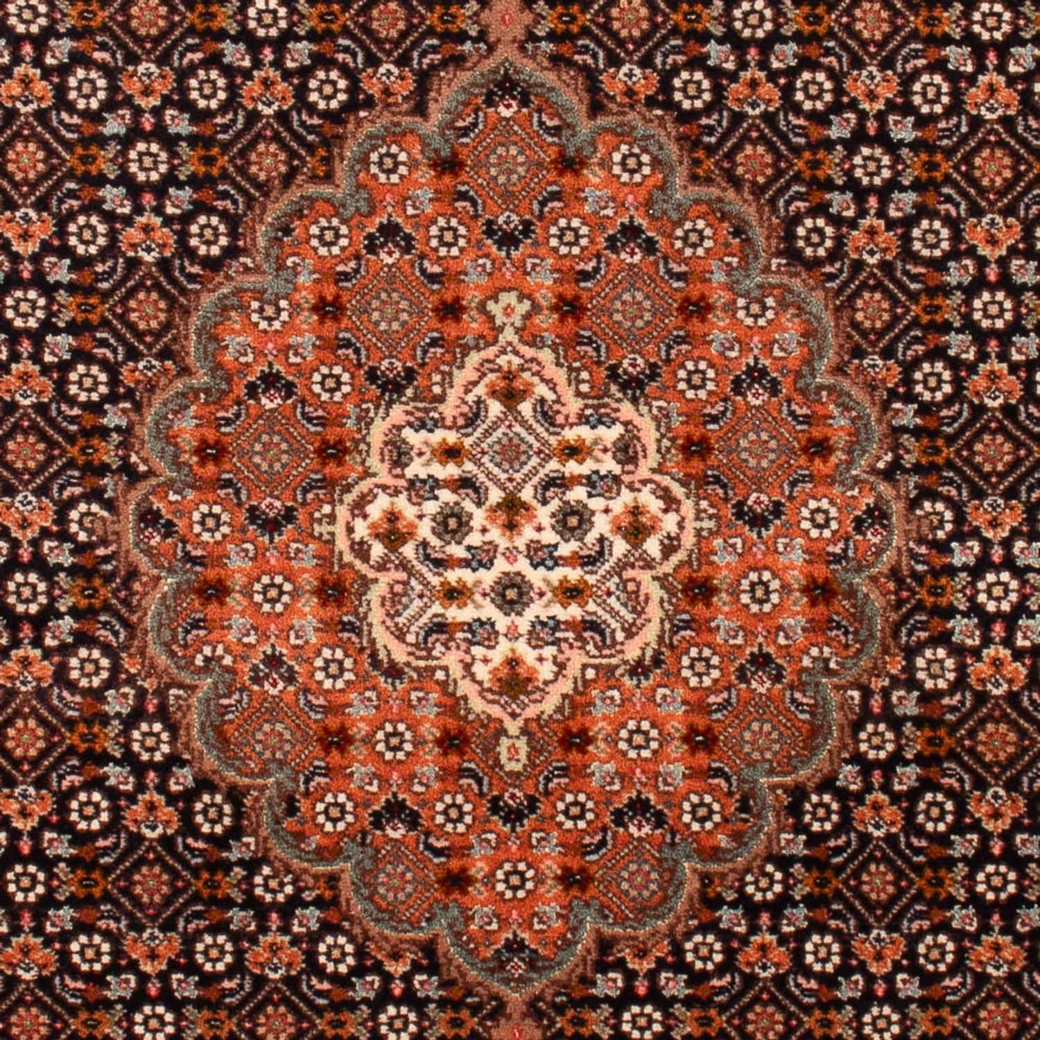 Alfombra Persa - Tabriz - Real - 122 x 84 cm - azul oscuro
