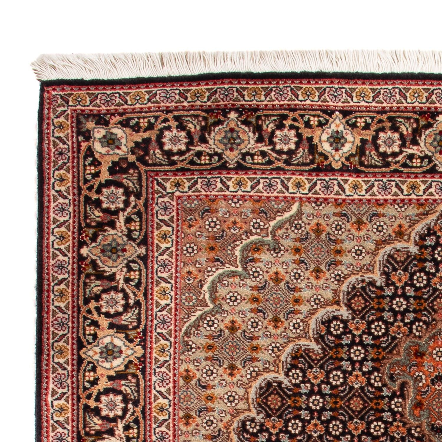Alfombra Persa - Tabriz - Real - 122 x 84 cm - azul oscuro