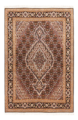 Alfombra persa - Tabriz - 150 x 103 cm - azul oscuro