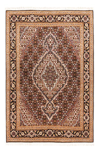 Alfombra persa - Tabriz - 150 x 103 cm - azul oscuro