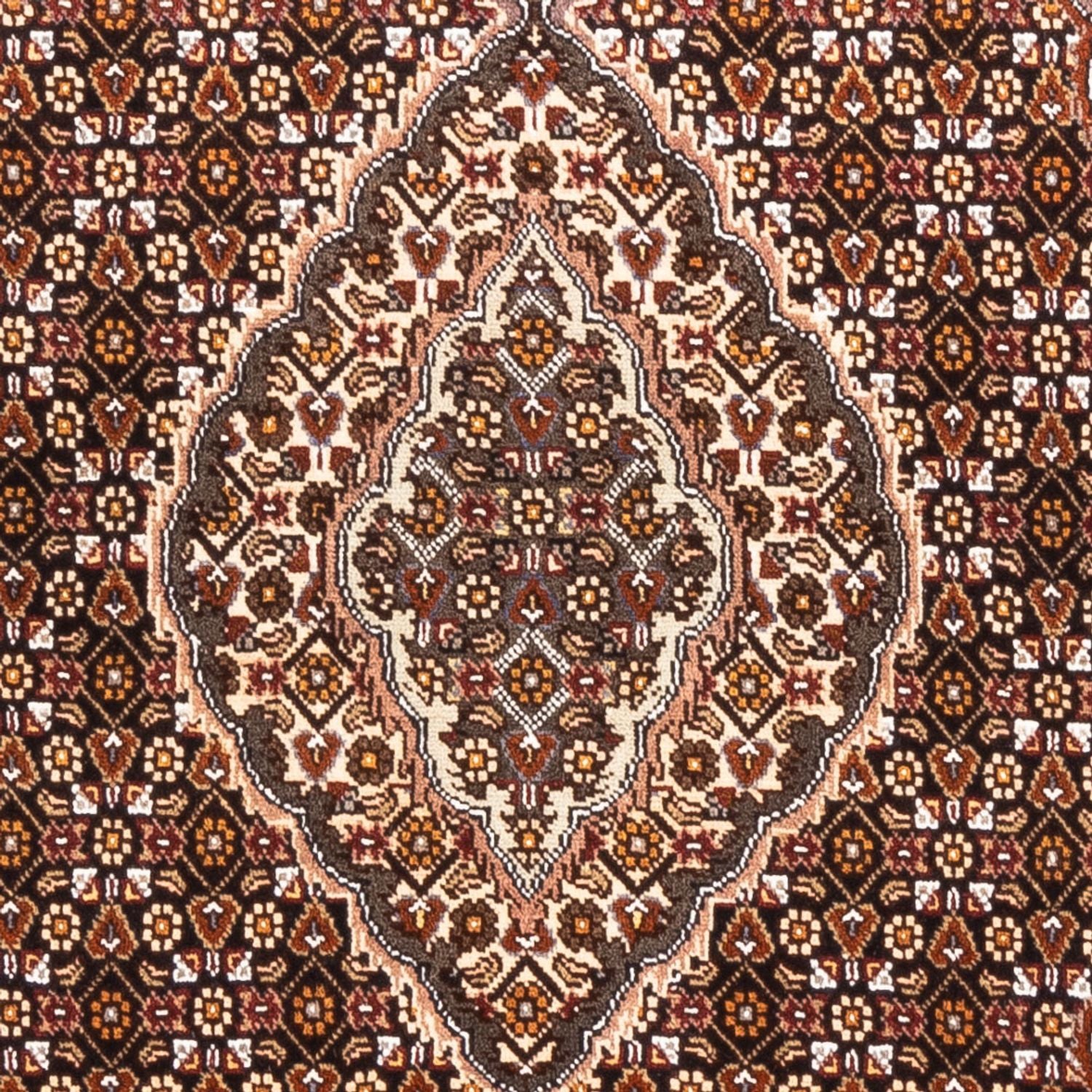 Alfombra persa - Tabriz - 150 x 103 cm - azul oscuro