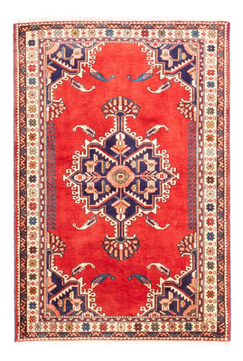 Alfombra persa - Nómada - 154 x 109 cm - rojo