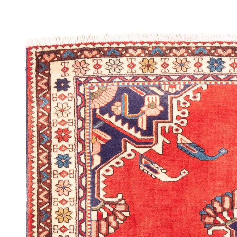 Alfombra persa - Nómada - 154 x 109 cm - rojo