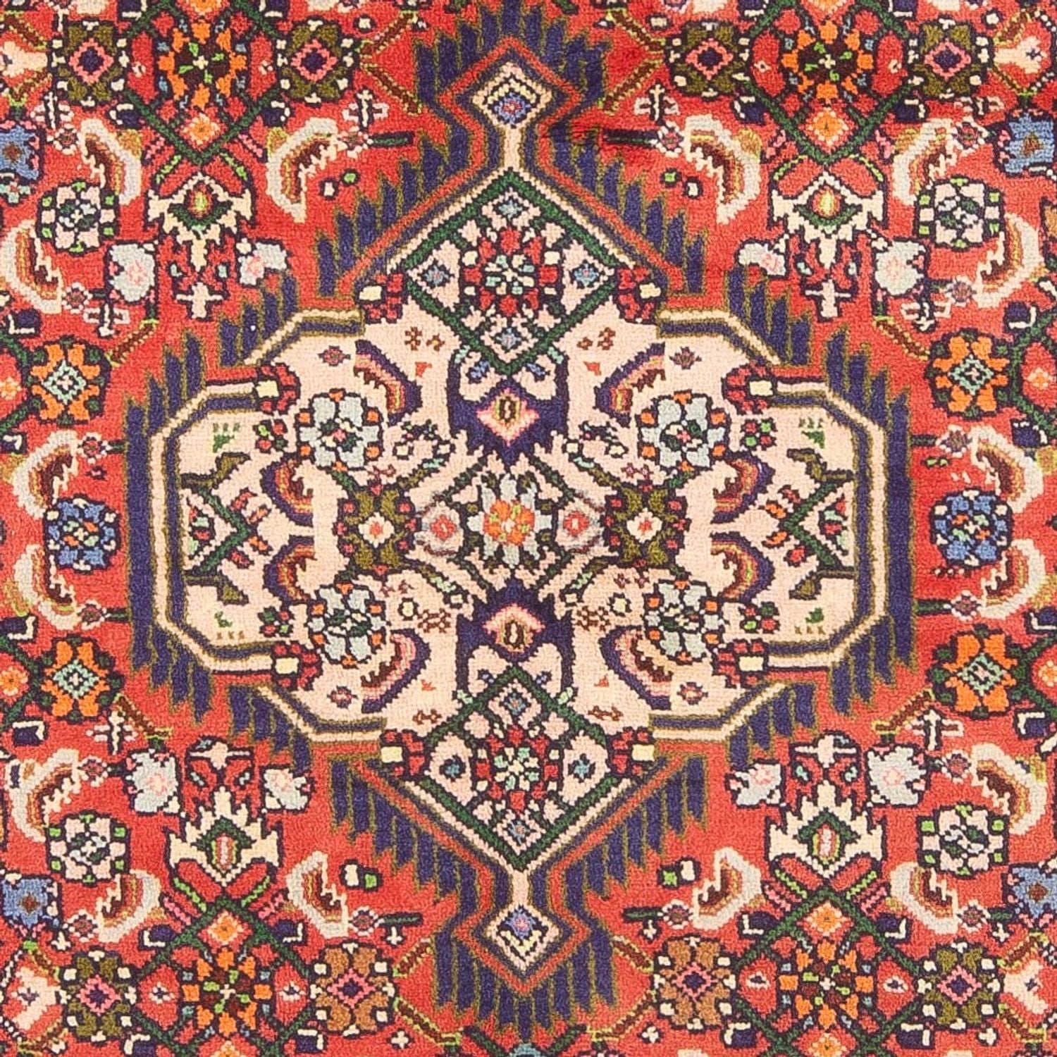 Alfombra persa - Nómada - 194 x 147 cm - rojo