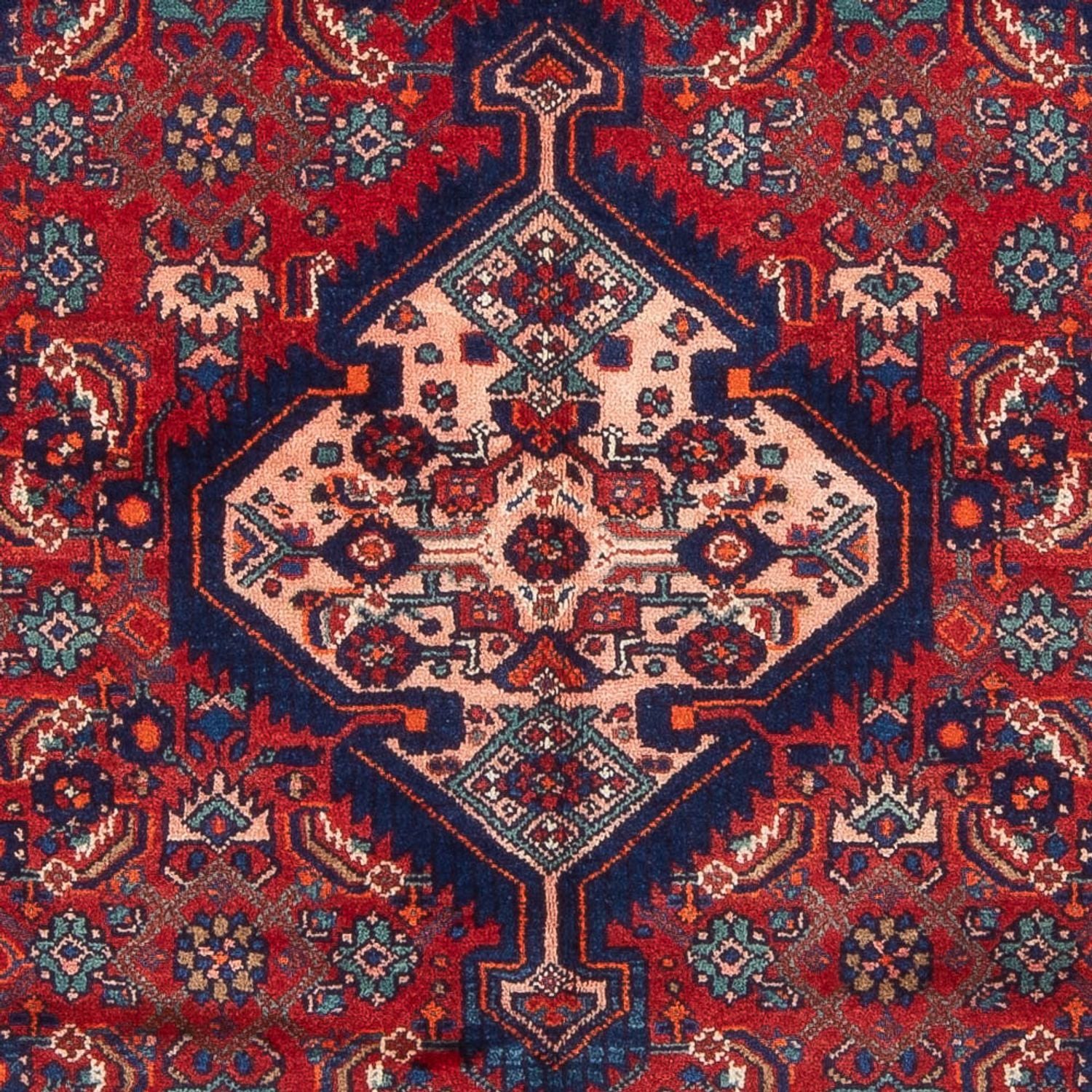 Alfombra persa - Nómada - 220 x 137 cm - rojo