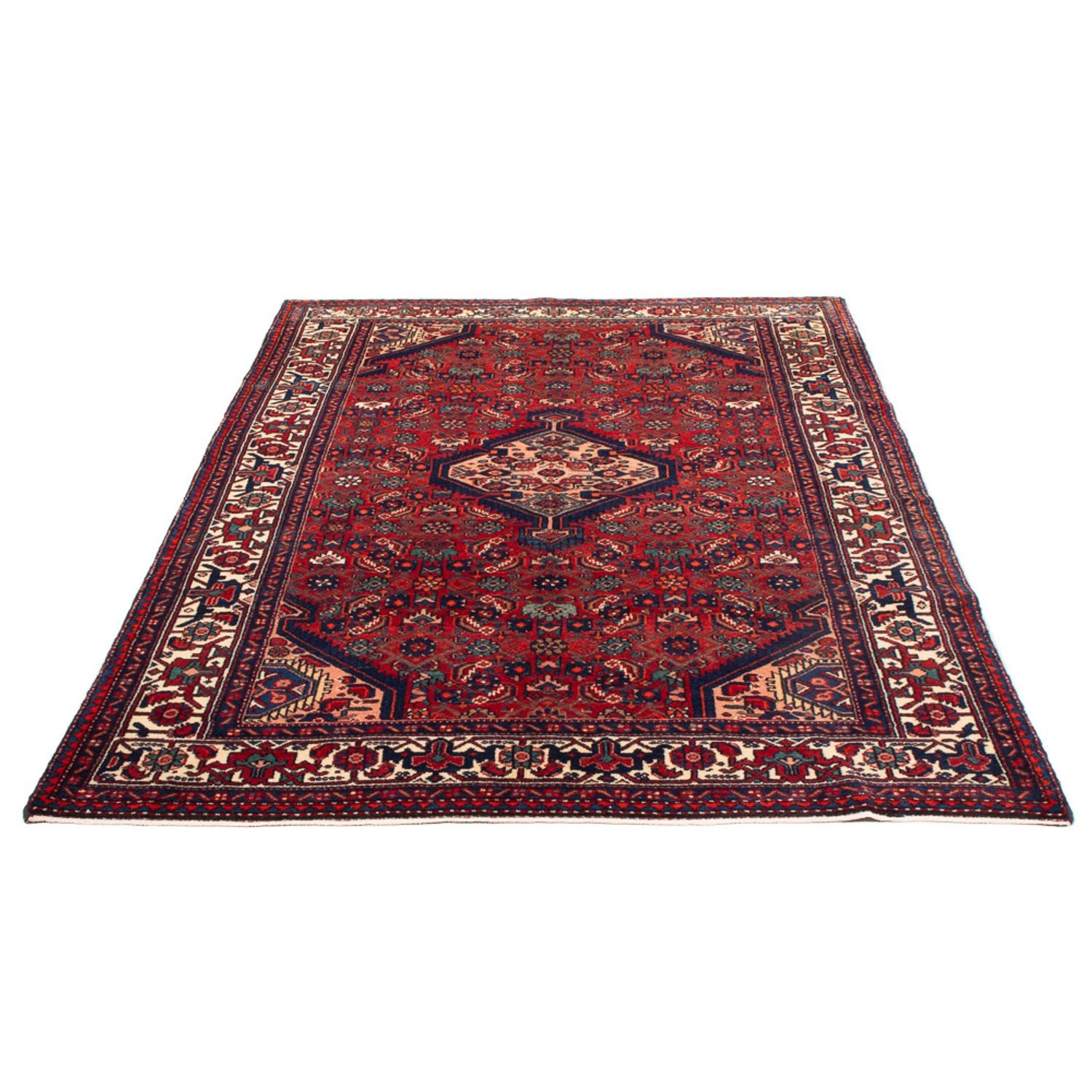 Alfombra persa - Nómada - 220 x 137 cm - rojo