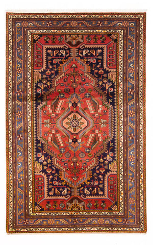 Alfombra persa - Nómada - 222 x 140 cm - rojo