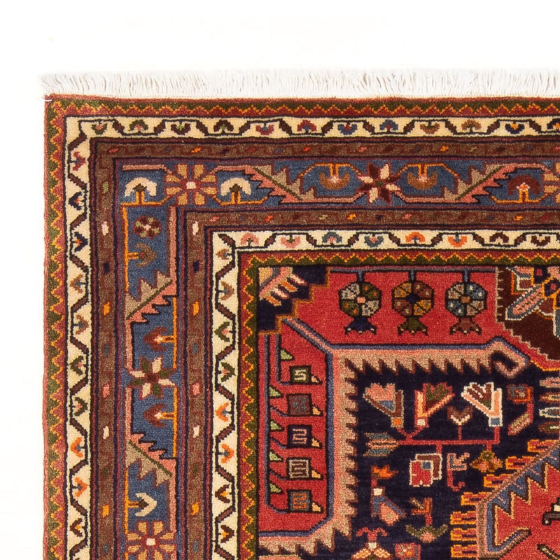 Alfombra persa - Nómada - 222 x 140 cm - rojo