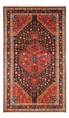 Alfombra persa - Nómada - 232 x 137 cm - azul oscuro