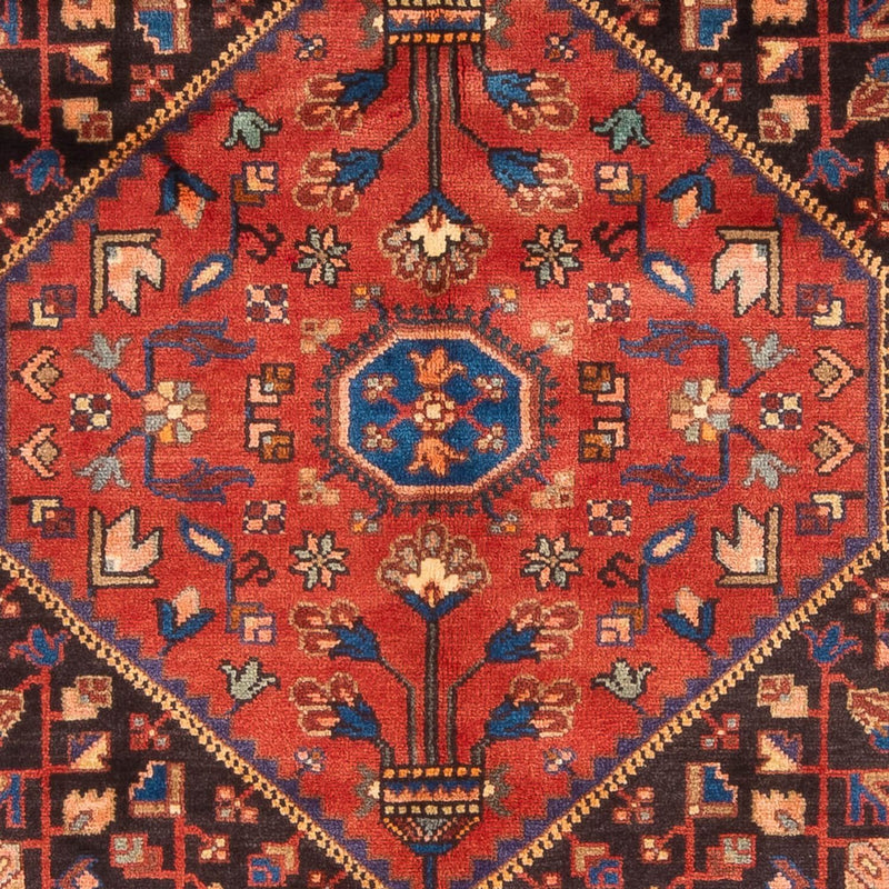 Alfombra persa - Nómada - 232 x 137 cm - azul oscuro
