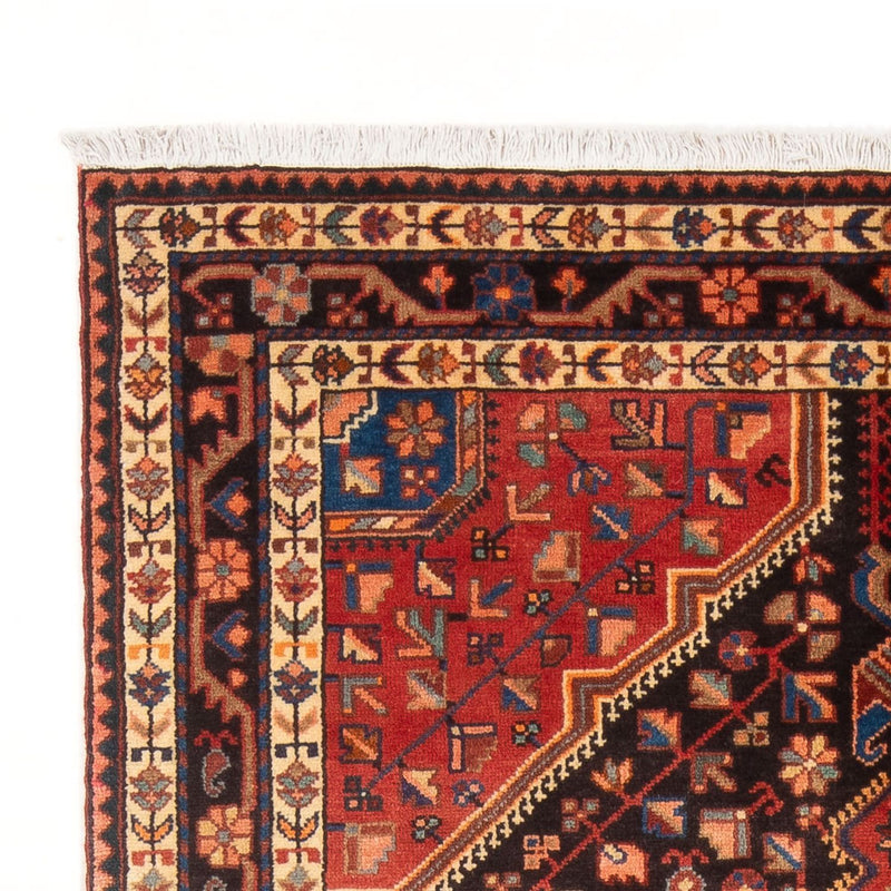 Alfombra persa - Nómada - 232 x 137 cm - azul oscuro