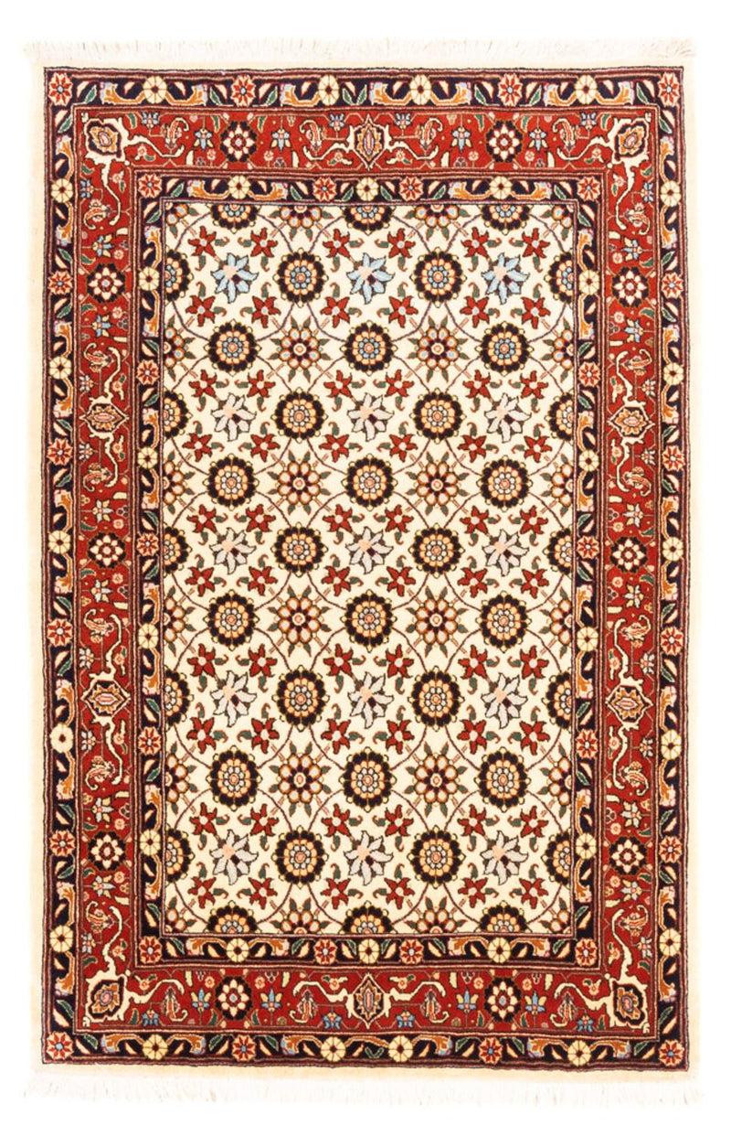 Alfombra persa - Nómada - 150 x 105 cm - crema