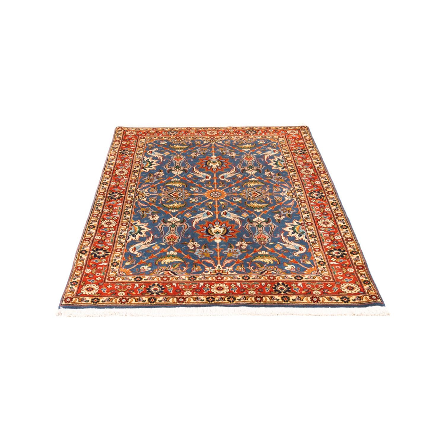 Alfombra persa - Nómada - 162 x 107 cm - azul