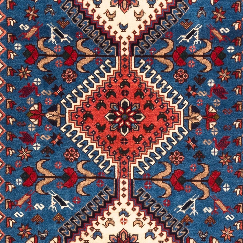 Alfombra de pasillo Alfombra persa - Nómada - 197 x 82 cm - azul claro