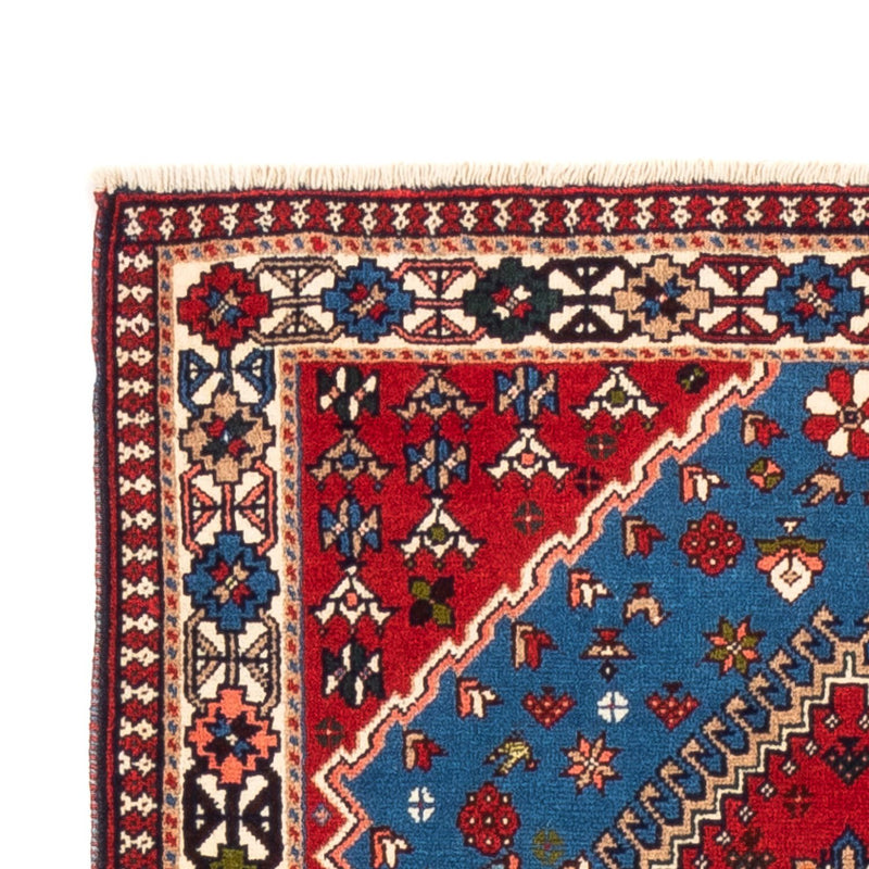 Alfombra de pasillo Alfombra persa - Nómada - 197 x 82 cm - azul claro