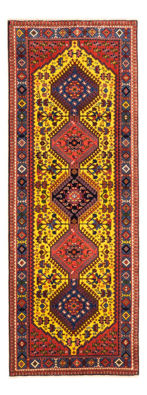 Alfombra de pasillo Alfombra persa - Nómada - 202 x 78 cm - amarillo
