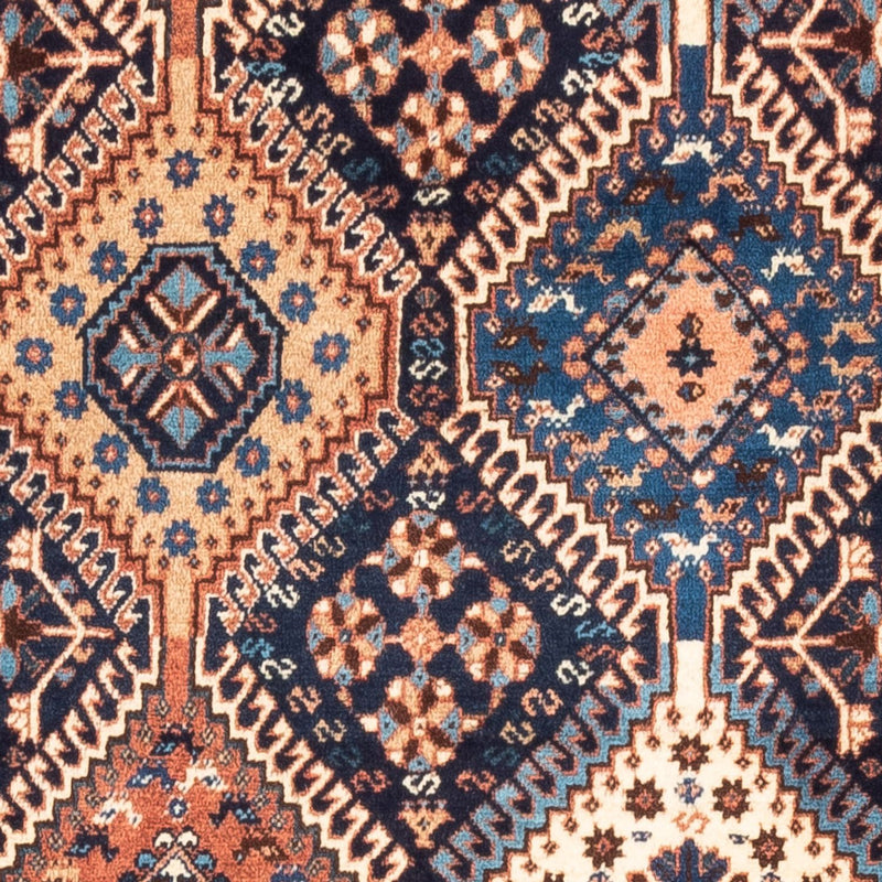 Alfombra de pasillo Alfombra persa - Nómada - 185 x 80 cm - azul oscuro