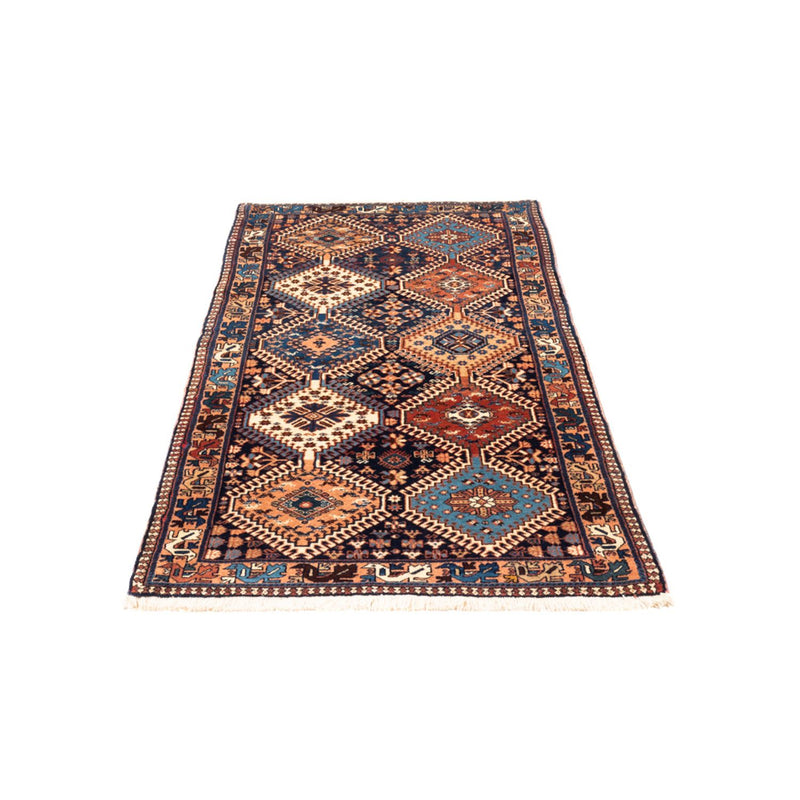 Alfombra de pasillo Alfombra persa - Nómada - 185 x 80 cm - azul oscuro