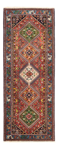 Alfombra de pasillo Alfombra persa - Nómada - 197 x 82 cm - rojo