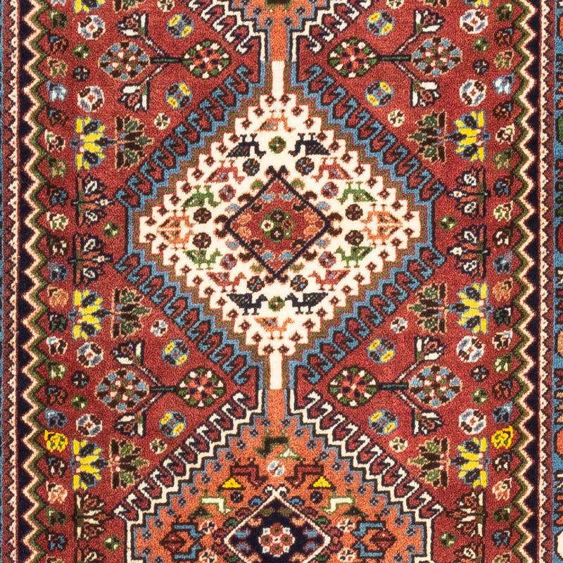 Alfombra de pasillo Alfombra persa - Nómada - 197 x 82 cm - rojo