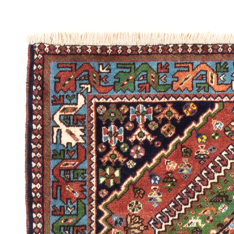 Alfombra de pasillo Alfombra persa - Nómada - 197 x 82 cm - rojo
