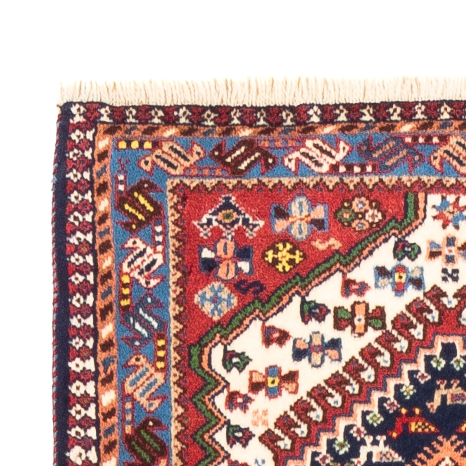 Alfombra de pasillo Alfombra persa - Nómada - 216 x 62 cm - rojo
