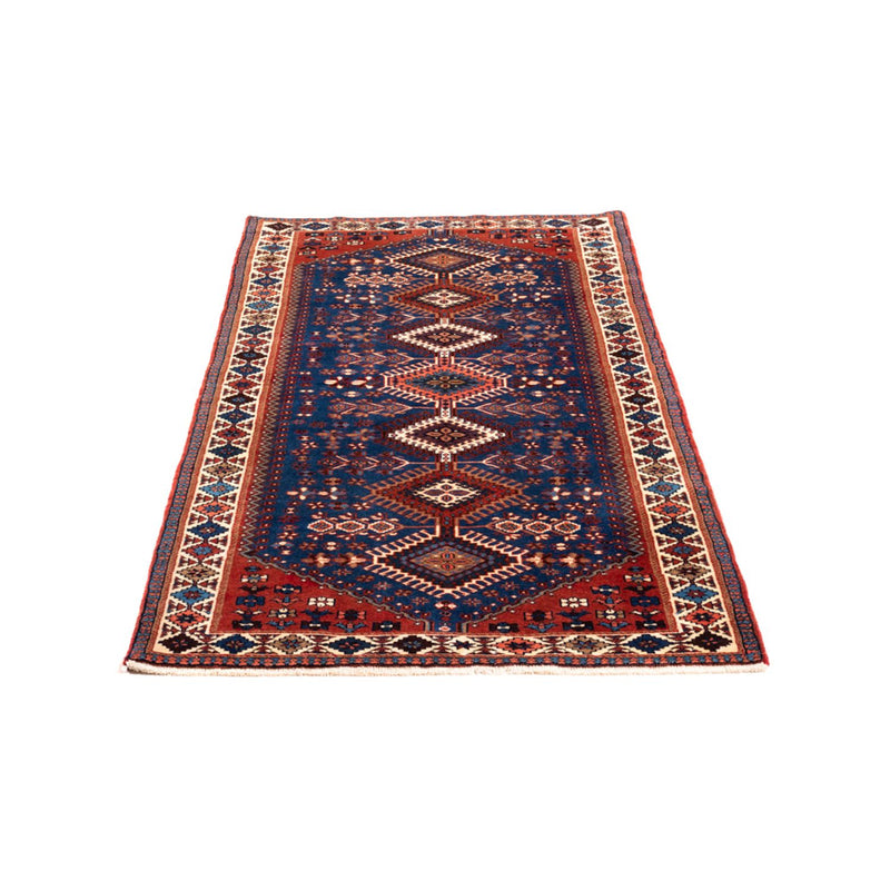 Alfombra de pasillo Alfombra persa - Nómada - 192 x 85 cm - azul oscuro