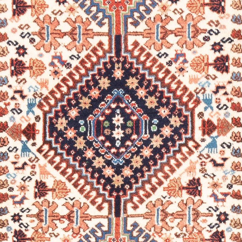 Alfombra de pasillo Alfombra persa - Nómada - 200 x 80 cm - crema