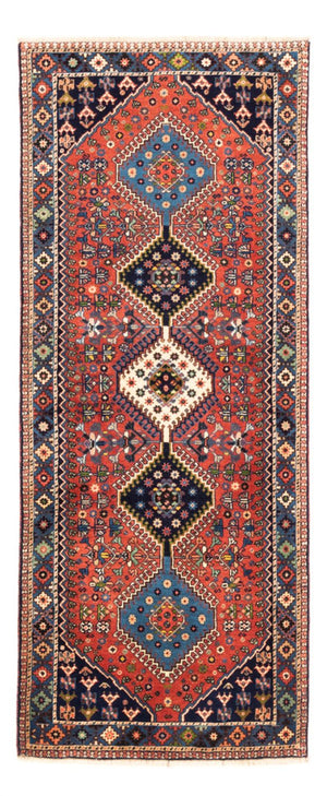 Alfombra de pasillo Alfombra persa - Nómada - 197 x 80 cm - rojo
