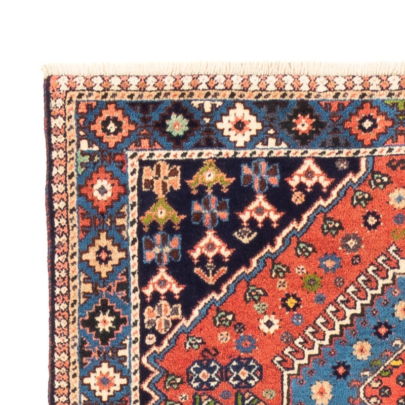 Alfombra de pasillo Alfombra persa - Nómada - 197 x 80 cm - rojo