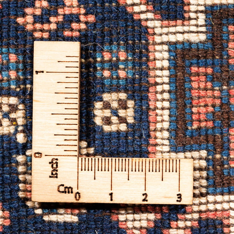 Alfombra de pasillo Alfombra persa - Nómada - 140 x 50 cm - azul oscuro