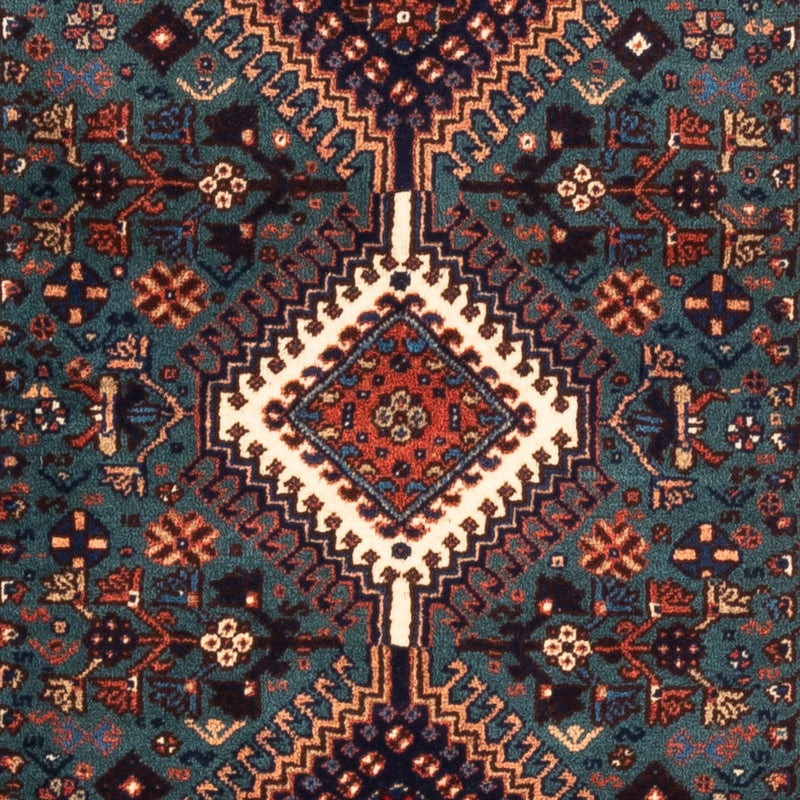 Alfombra de pasillo Alfombra persa - Nómada - 196 x 80 cm - azul