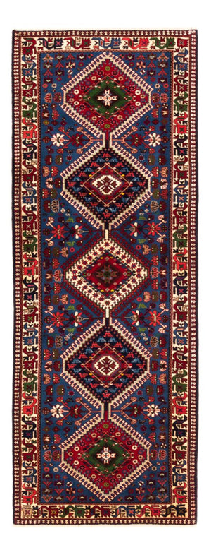 Alfombra de pasillo Alfombra persa - Nómada - 200 x 79 cm - azul