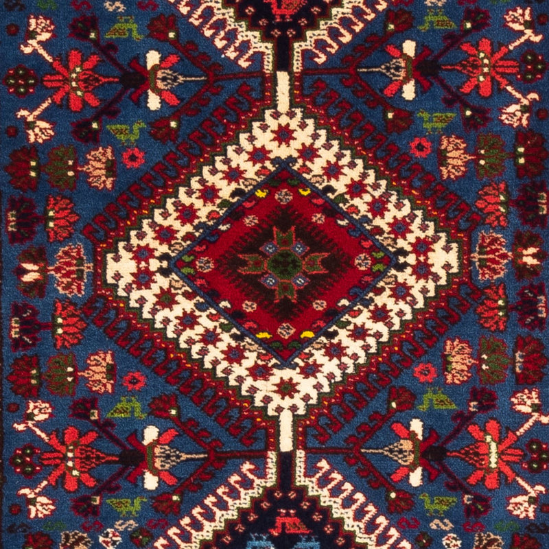Alfombra de pasillo Alfombra persa - Nómada - 200 x 79 cm - azul