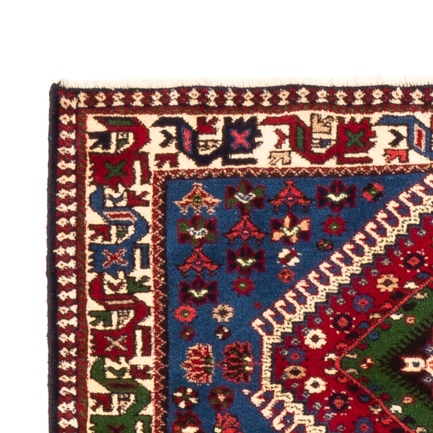 Alfombra de pasillo Alfombra persa - Nómada - 200 x 79 cm - azul