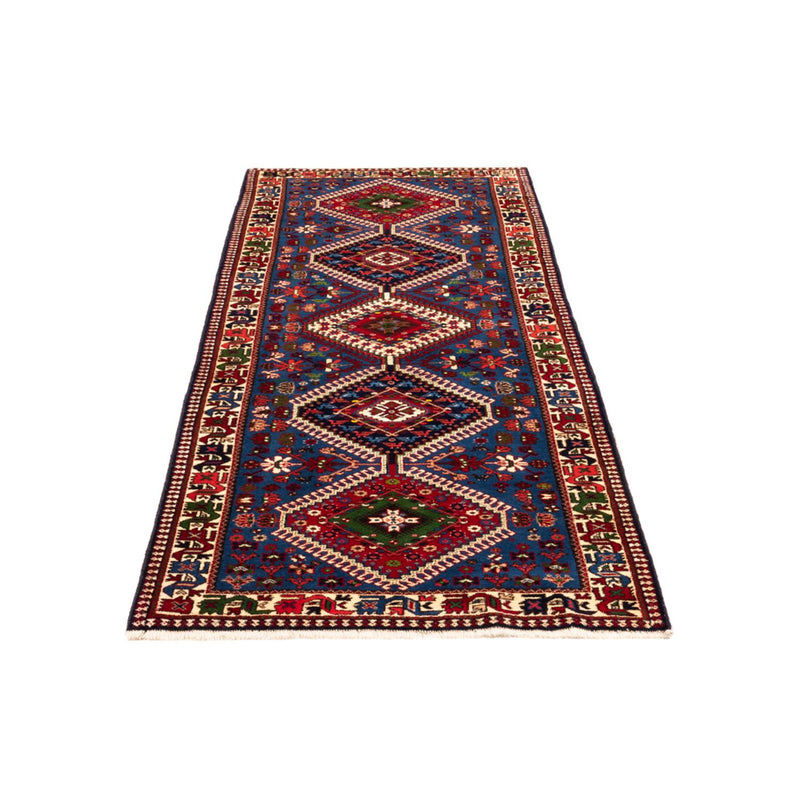 Alfombra de pasillo Alfombra persa - Nómada - 200 x 79 cm - azul